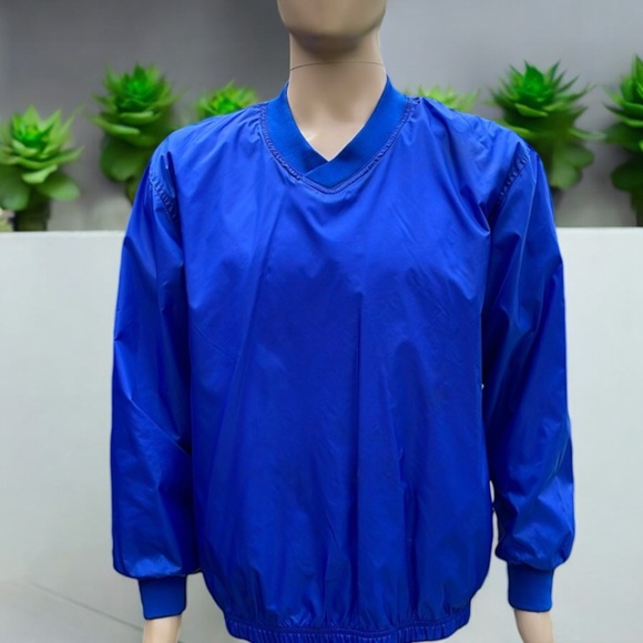 Harriton Athletic V-Neck Pullover Jacket Windshirt - Picture 11 of 16